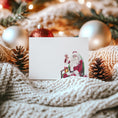 Load image into Gallery viewer, Vintage Father Christmas Notecards: Traditional Santa Card Set, Thank You