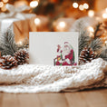 Load image into Gallery viewer, Personalised Christmas Stationery Set: Father Christmas Letter Writing Paper & Notecards