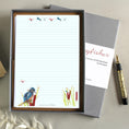 Load image into Gallery viewer, Kingfisher Writing Paper Sheets: A5 Wildlife Stationery, Eco-Friendly Gift