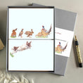 Load image into Gallery viewer, Country Game Notecards/Place Cards: Pheasant, Hare, Spaniel - Watercolour Art