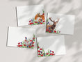 Load image into Gallery viewer, Poppy Field Notecards/ Place Cards: Countryside Animal Thank You Cards