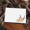 Load image into Gallery viewer, Country Game Notecards/Place Cards: Pheasant, Hare, Spaniel - Watercolour Art