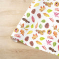 Load image into Gallery viewer, Watercolour Autumn Leaves Wrapping Paper: Recyclable Fall Gift Wrap, Eco-Friendly