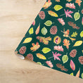 Load image into Gallery viewer, Watercolour Autumn Leaves Wrapping Paper: Recyclable Fall Gift Wrap, Eco-Friendly