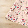 Load image into Gallery viewer, Rolled Christmas Puppies & Kittens Wrapping Paper: Recyclable, Eco-friendly Gift Wrap
