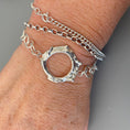 Load image into Gallery viewer, Recycled Silver Freeform Bracelet