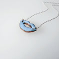 Load image into Gallery viewer, Luscious Lips Copper Enamel Pendant - MaisyPlum