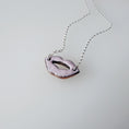 Load image into Gallery viewer, Luscious Lips Copper Enamel Pendant - MaisyPlum