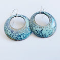 Load image into Gallery viewer, Statement Hoop Enamel Earrings - MaisyPlum