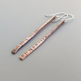 Load image into Gallery viewer, Tapered Copper Earrings - MaisyPlum