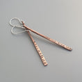 Load image into Gallery viewer, Tapered Copper Earrings - MaisyPlum