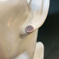 Load image into Gallery viewer, Textured Copper Disc Stud Earrings - MaisyPlum