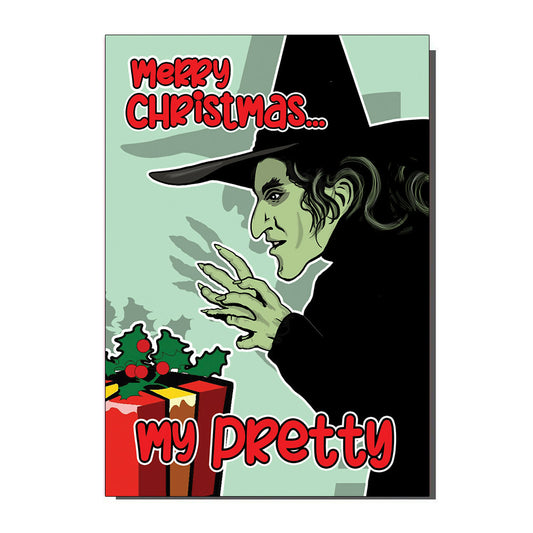 I'll Get You My Pretty Wicked Witch Inspired Greetings / Birthday Card