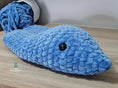 Load image into Gallery viewer, PDF Jumbo Shark Crochet Pattern, Shannon the Shark Crochet Pattern, Shark Amigurumi Pattern, Shark Crochet Jumbo Toy Pattern