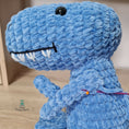Load image into Gallery viewer, PDF T-Rex Crochet Pattern, Tom the T-Rex Crochet Pattern, Dinosaur Amigurumi Pattern, T-Rex Crochet Toy Pattern