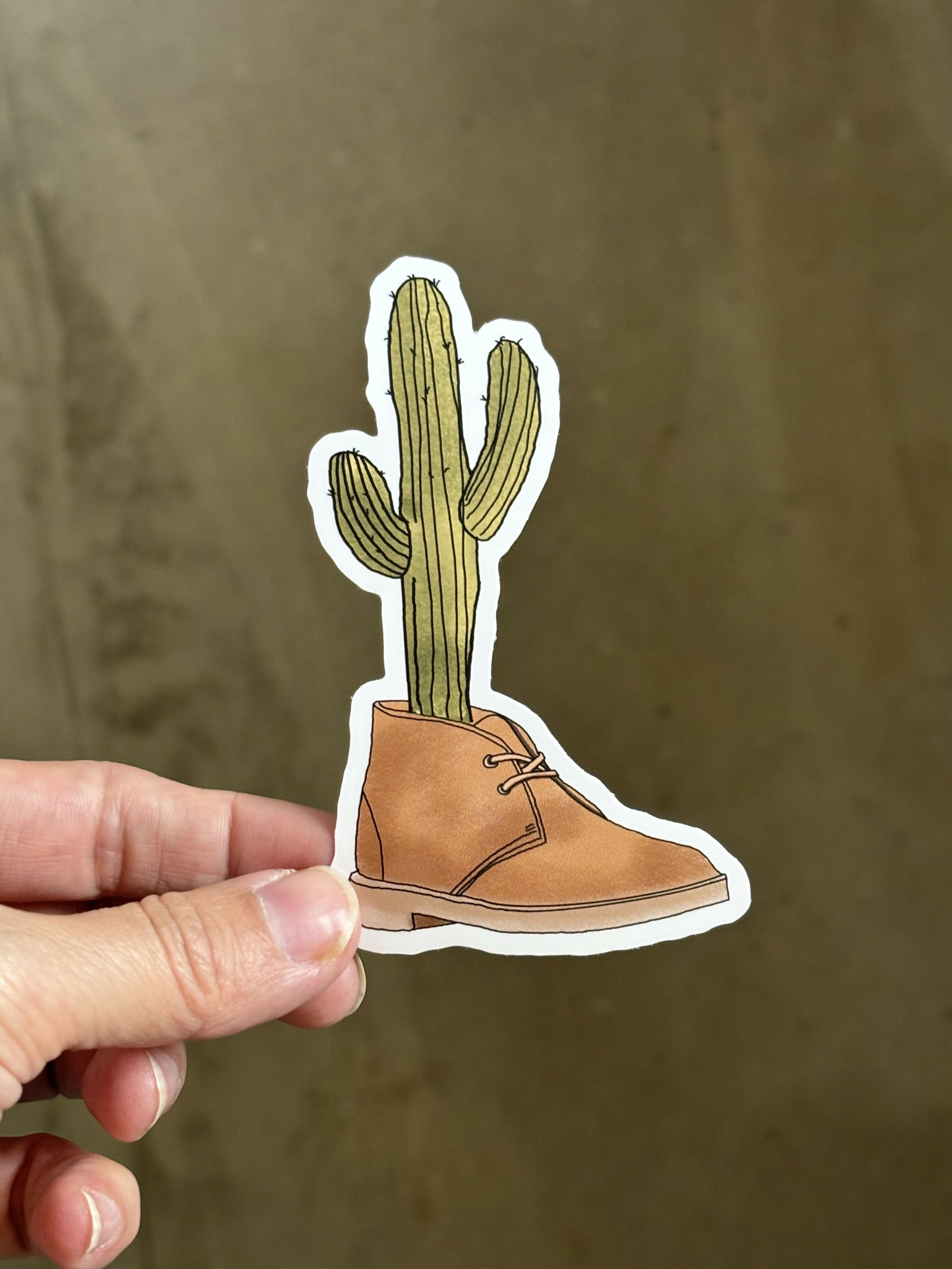 Desert Bootanical Sticker