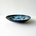 Load image into Gallery viewer, Speckled Blue Enamel Ring Dish