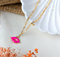 Load image into Gallery viewer, KD006a-kodes-lolita-pink-lips-necklace - square
