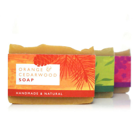 Gift Set of 3 Natural Handcrafted Palm-Oil Free Soap