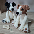 Load image into Gallery viewer, PDF Jack Russell Crochet Pattern, Jeremy the Jack Russell Crochet Pattern, Crochet Pattern, Dog Amigurumi Pattern