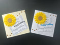 Load image into Gallery viewer, Sunflower Tissue Happy Birthday