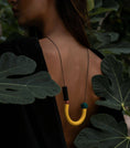 Load image into Gallery viewer, kodes-statement-necklace-geometric-silicone-necklace-KS0059a-0005
