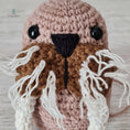 Load image into Gallery viewer, Walrus Crochet Pattern, Wally the Walrus Crochet Pattern, Walrus Amigurumi Pattern, Walrus Crochet Toy Pattern