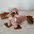 Load image into Gallery viewer, Walrus Crochet Pattern, Wally the Walrus Crochet Pattern, Walrus Amigurumi Pattern, Walrus Crochet Toy Pattern