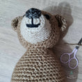 Load image into Gallery viewer, PDF Grizzly Bear Crochet Pattern, Glenn the Grizzly Bear Crochet Pattern, Crochet Pattern, Bear Amigurumi Pattern
