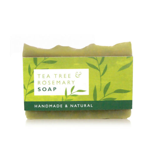 Natural Soap with bentonite clay and tea tree and rosemary essential oils