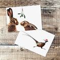 Load image into Gallery viewer, christmas hares and pheasant