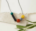Load image into Gallery viewer, kodes-statement-necklace-geometric-silicone-necklace-KS0061-0002-low