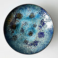 Load image into Gallery viewer, Speckled Blue Enamel Ring Dish