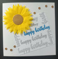 Load image into Gallery viewer, Sunflower Tissue Happy Birthday