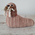 Load image into Gallery viewer, Walrus Crochet Pattern, Wally the Walrus Crochet Pattern, Walrus Amigurumi Pattern, Walrus Crochet Toy Pattern