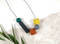 Load image into Gallery viewer, kodes-statement-necklace-geometric-silicone-necklace-KS0061-0001-1.jpg.webp