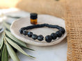 Load image into Gallery viewer, black-labradorite-lava-bead-gemstone-beaded-bracelet-6410eb8d-scaled