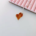 Load image into Gallery viewer, Enamel Heart Pendant Necklace