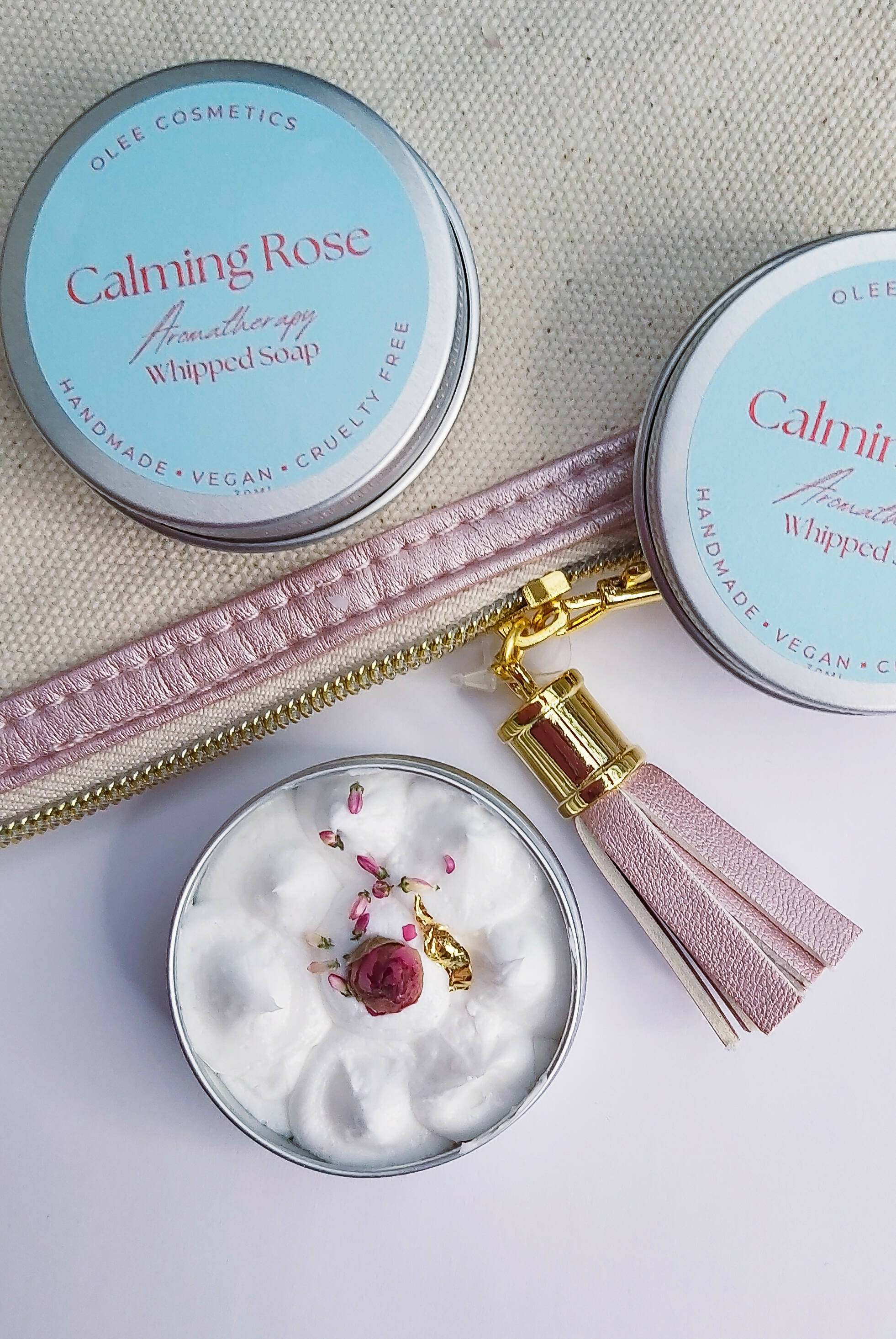 Calming Rose Whipped Soap