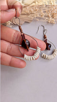 Load image into Gallery viewer, African Tribal Style Coffee Coloured Bead Set by Mayaani Jewellery (1)

