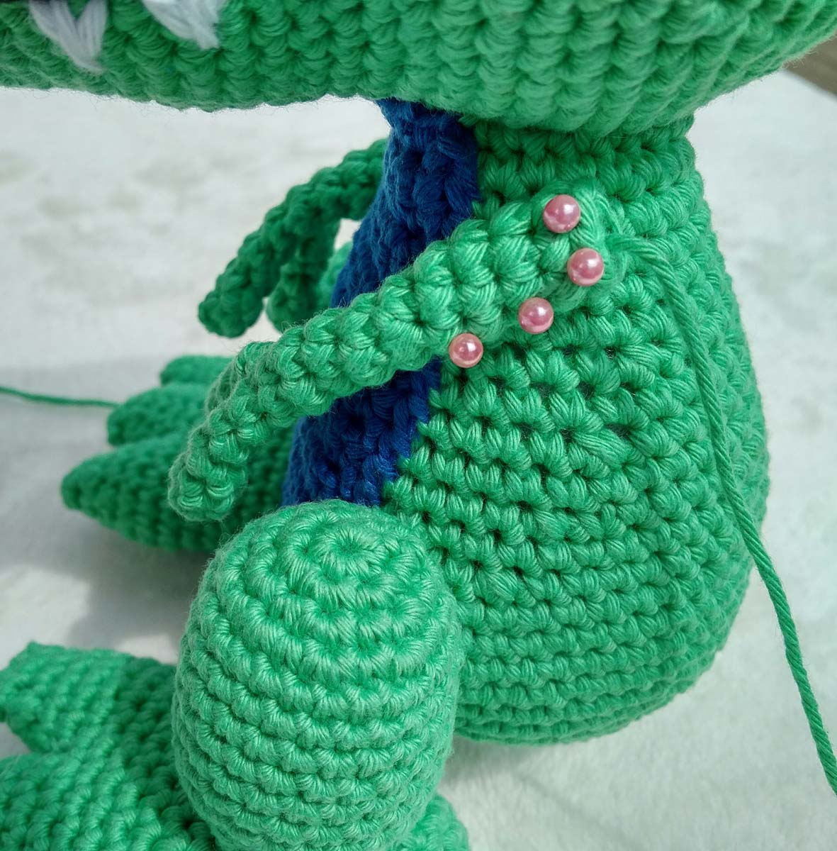 PDF T-Rex Crochet Pattern, Travis the T-Rex Crochet Pattern, Crochet Pattern, Dinosaur Amigurumi Pattern