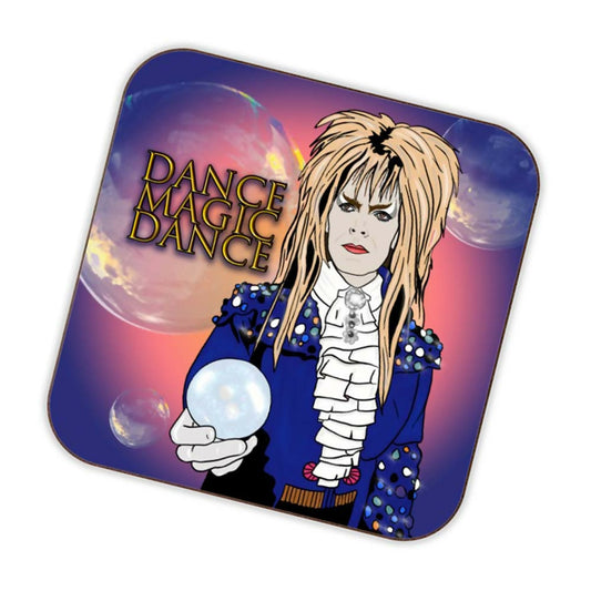 Dance Magic Dance 1980s Inspired Drinks Coaster