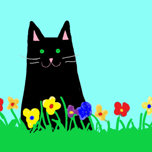 flower cat