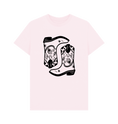 Load image into Gallery viewer, Pink Double cowboy boot crew neck t-shirt
