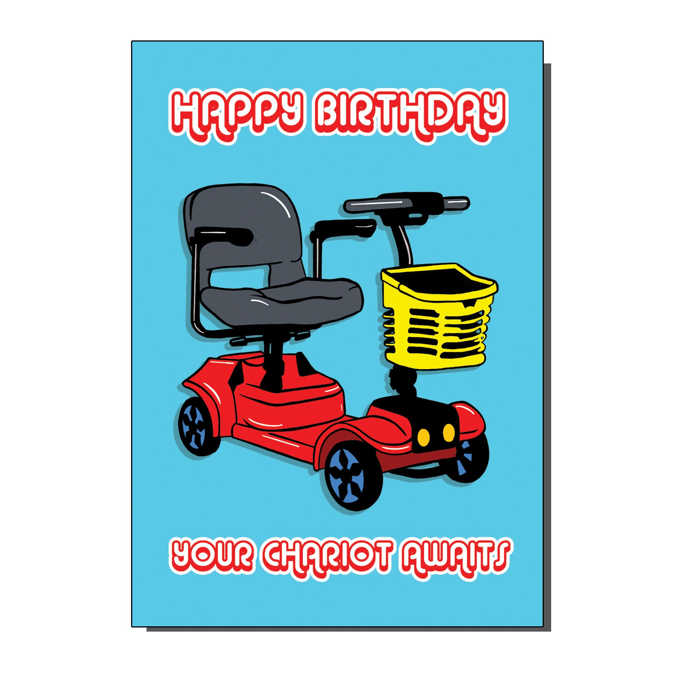 Your Chariot Awaits Greetings / Birthday Card