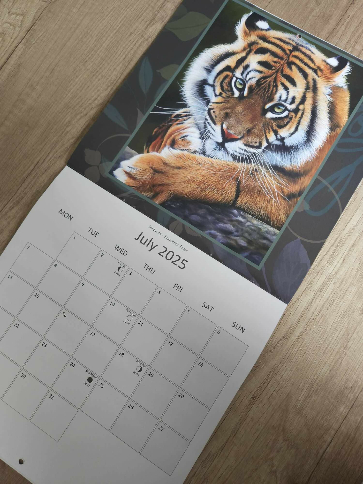 2025 calendar of wildlife art