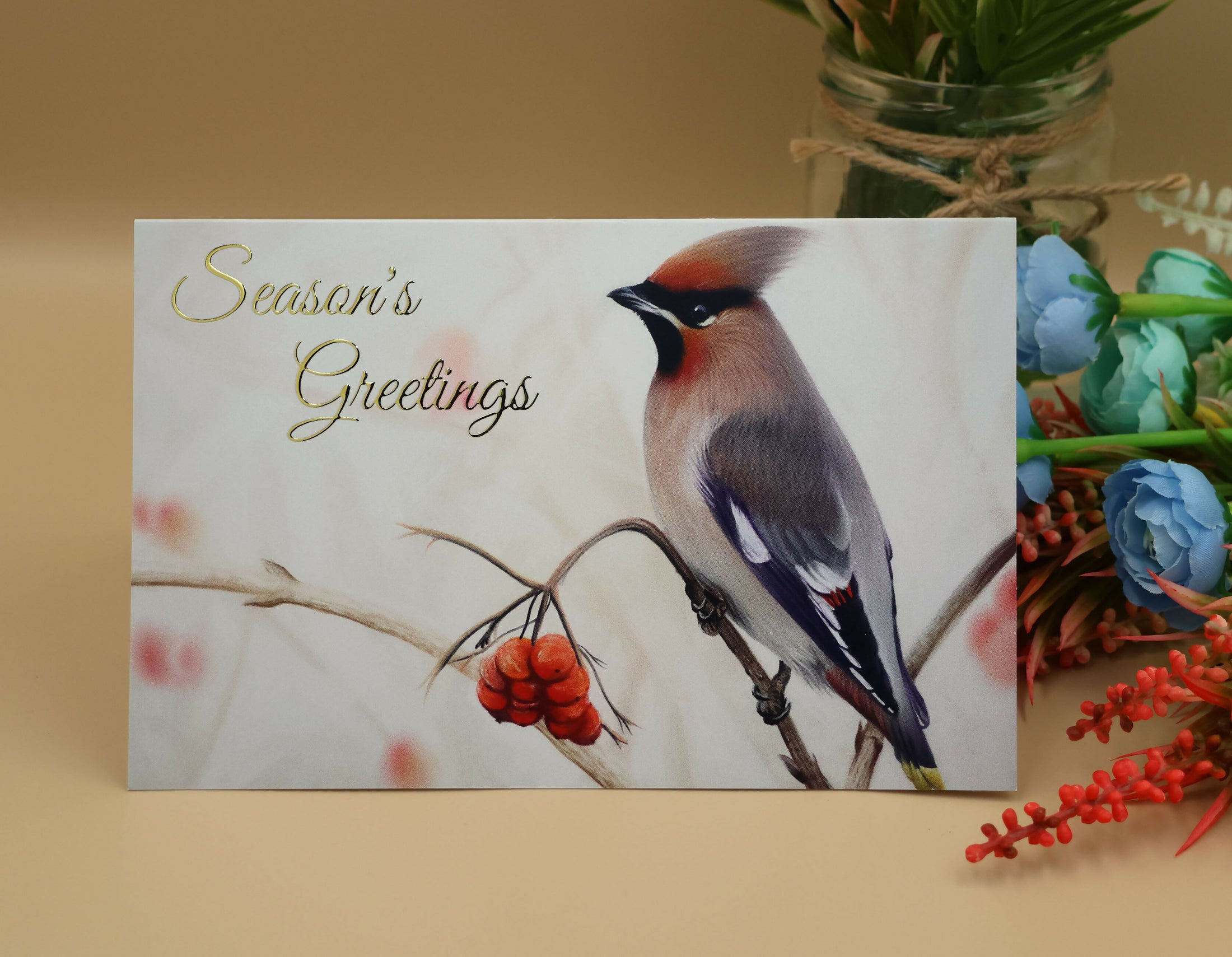 Waxwingchristmascard3