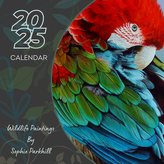 2025 calendar of wildlife art