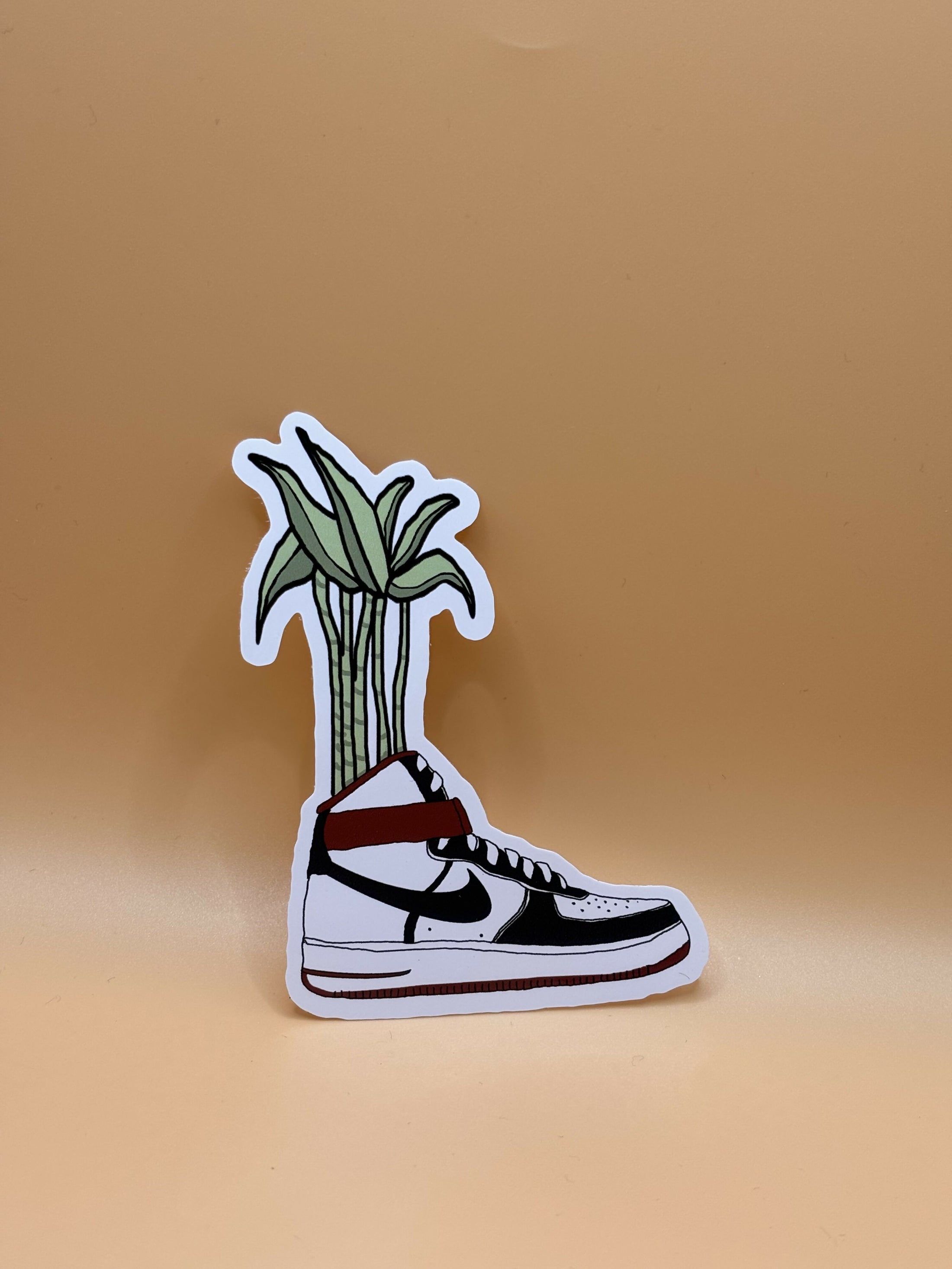 Hi-top Bootanical Sticker