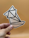Load image into Gallery viewer, Origami Fox Sticker
